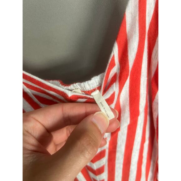 Anthropologie LILKA Dress Sz XS Red White Maxi Stripe Summer Cocktail Festive - Picture 16 of 16